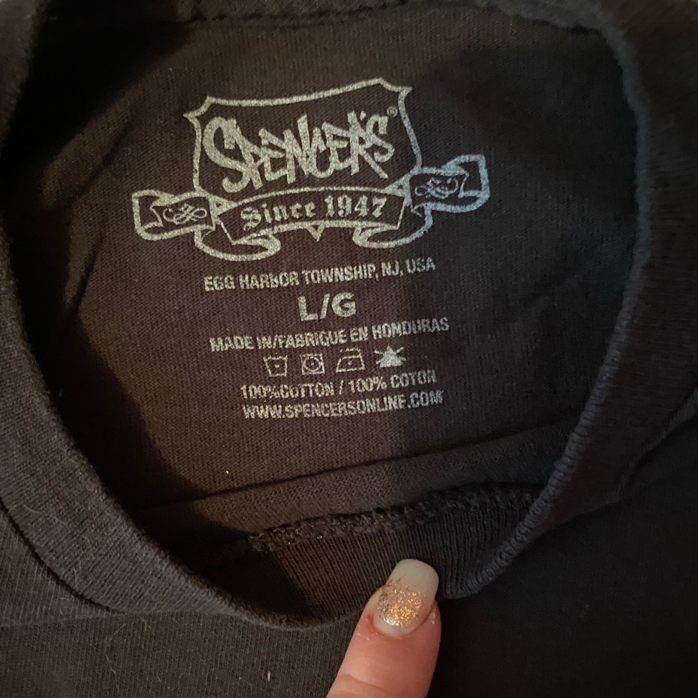 Not today satan basic tee - Picture 2 of 2